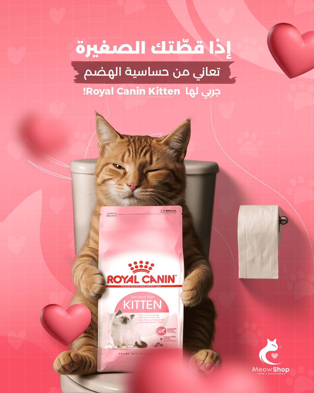 ميو لطعام القطط