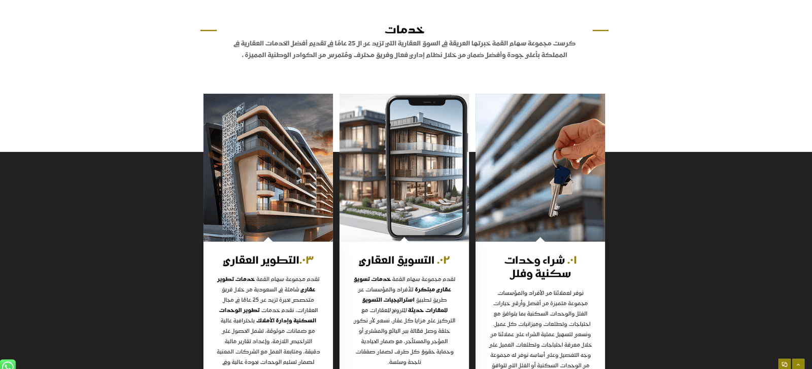 سهام القمة للعقارات سيو